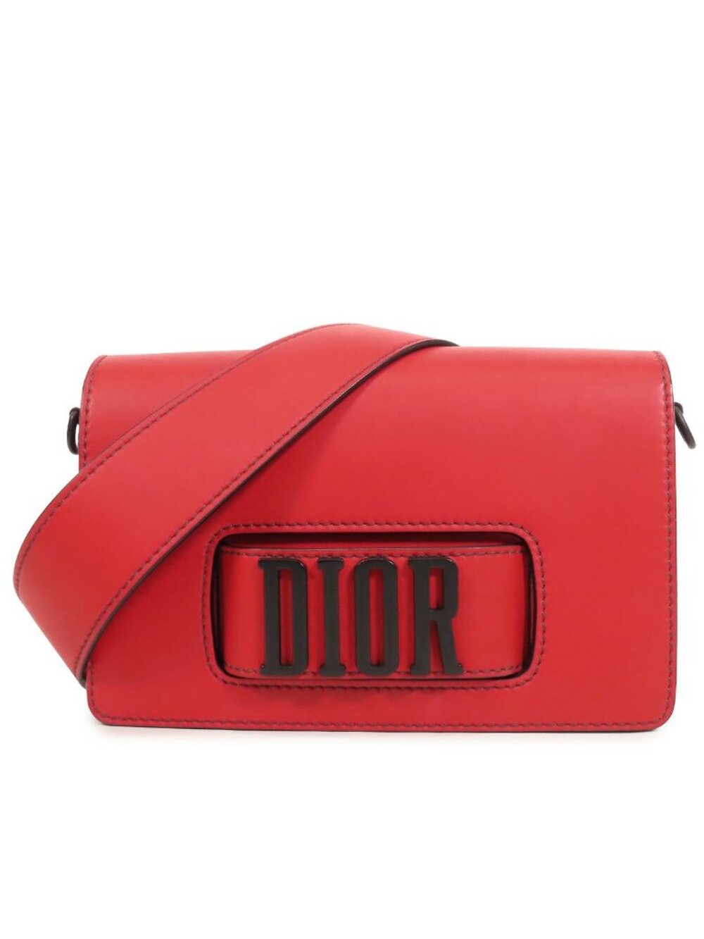 Dior Dio(r)evolution Red Leather Clutch